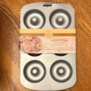 Harold Import Silver Donut Pan